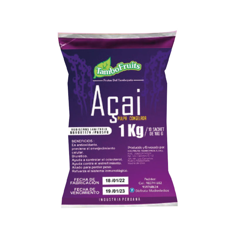 Pulpa de Açai - Imagen 1